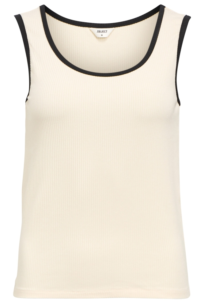 OBJJAMIE S/L SLI TANK TOP NOOS 23045692 SANDSHELL/BLACK COL